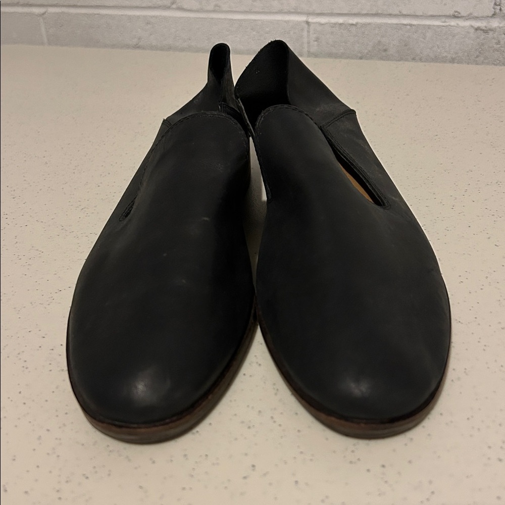 NWOT Lucky Brand Leather Loafers, Brand New, Black